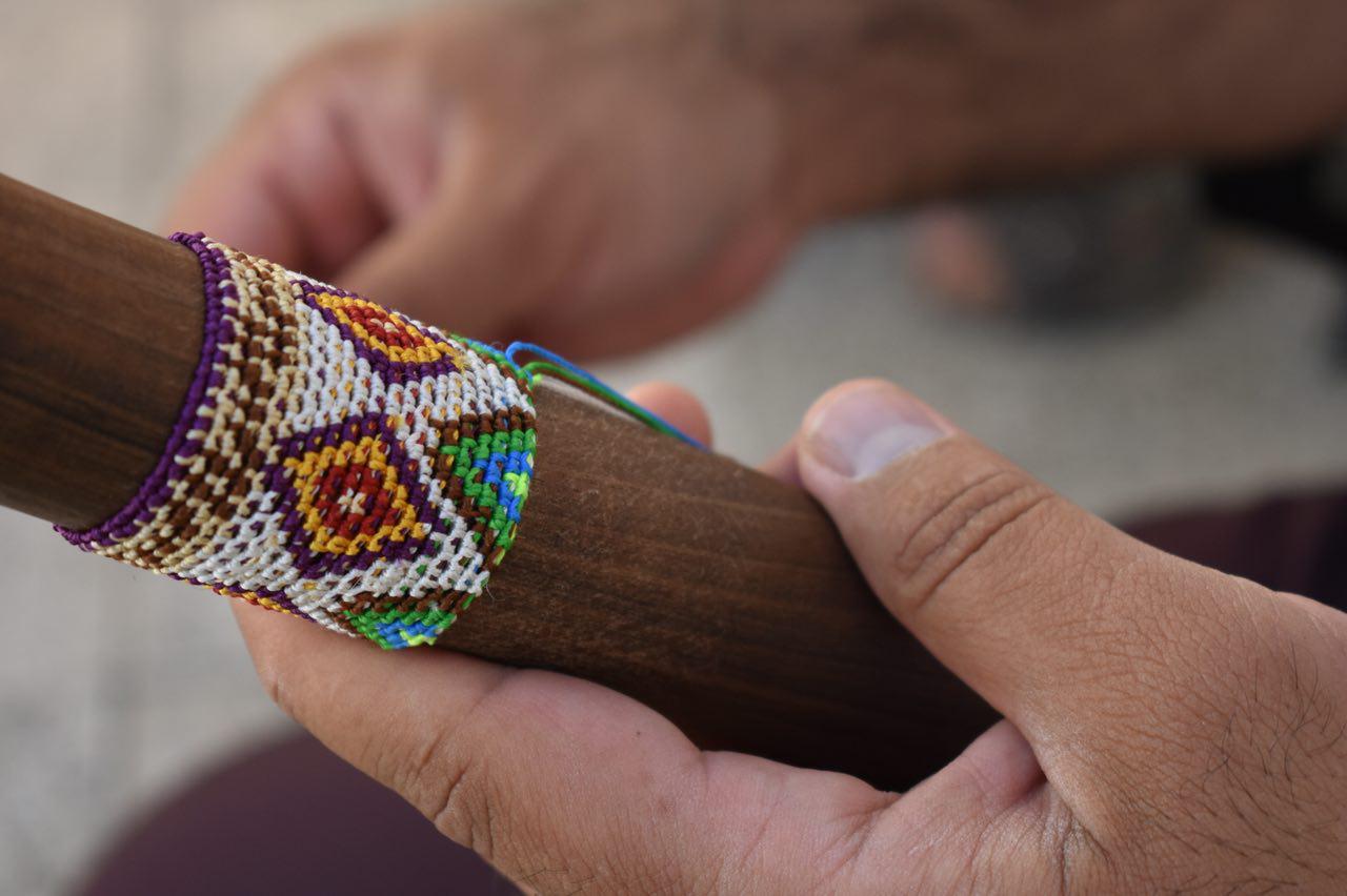 احیای هنر منحصربفرد چنته‌بافی در ابرکوه