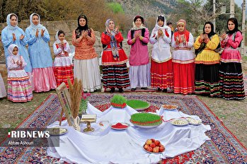 جشنواره بومی و محلی سمنو پزان در روستای کلورز رودبار