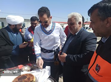 برپایی نوروزگاه و سیاه چادر عشایریِ فاروج