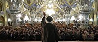 بزرگترین اجتماع نوروزی ایرانیان در حرم مطهر رضوی