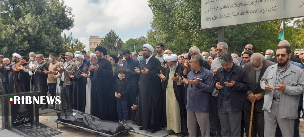 تشییع حاج سید ظاهر عابدیان خیر نامی اردبیل تشییع حاج سید ظاهر عابدیان خیر نامی اردبیل