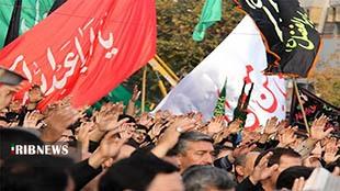 عزاداری دلدادگان حسینی ، هشتمین شب محرم در لرستان