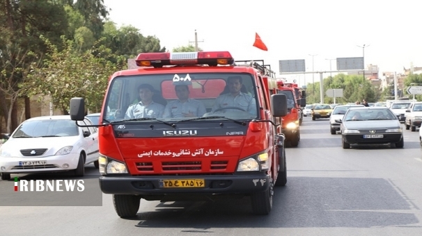 آماده باش آتش‌نشانی قم همزمان با تاسوعا و عاشورا حسینی