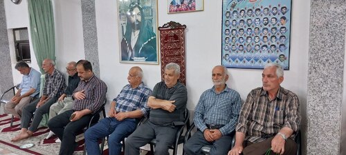 مراسم اربعین حسینی در مسجد چهارده معصوم شلمان