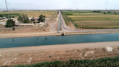 راه اندازی الکترو پمپ شناور جدید در شرکت آبیاری کارون بزرگ