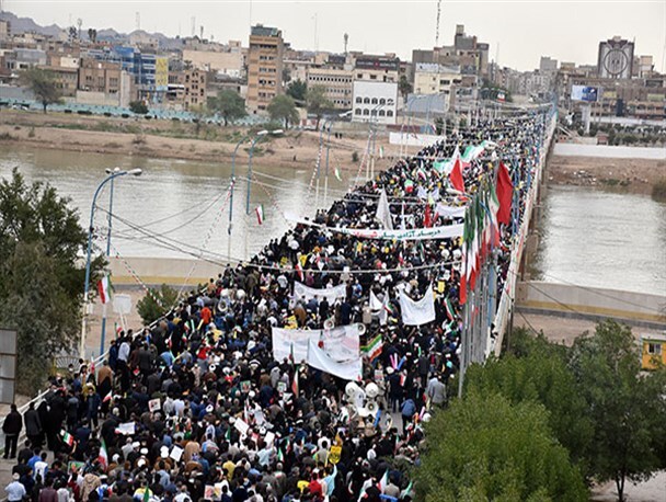 برگزاری راهپیمایی بزرگ یوم الله ۲۲ بهمن با شعار جشن حضور تا ظهور در خوزستان