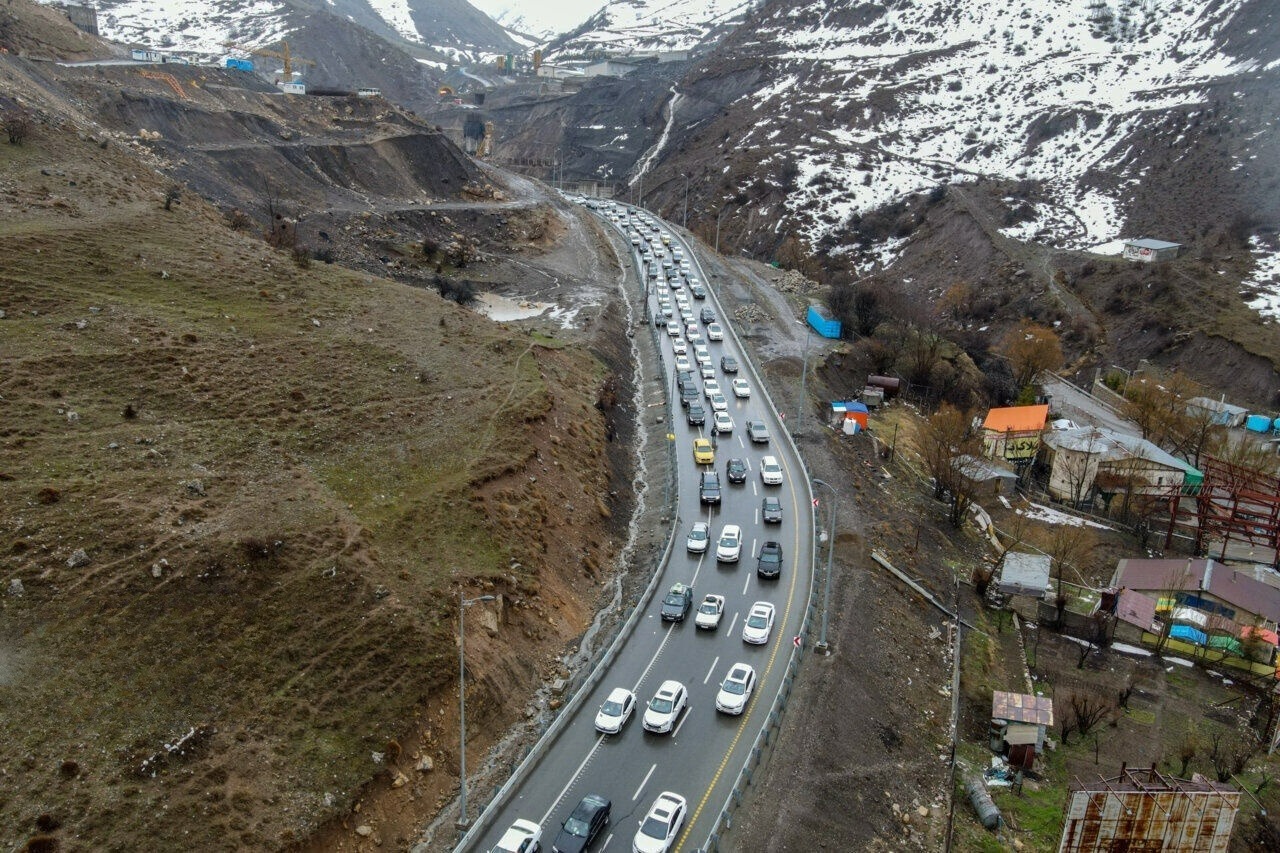 دومین روز محدودیت‌های ترافیکی، در جاده‌های مازندران