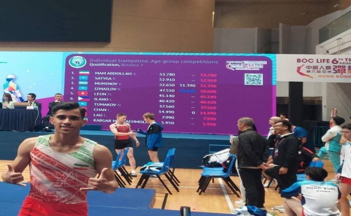 تاریخ‌سازی ژیمناست‌ مهابادی در مسابقات آسیایی