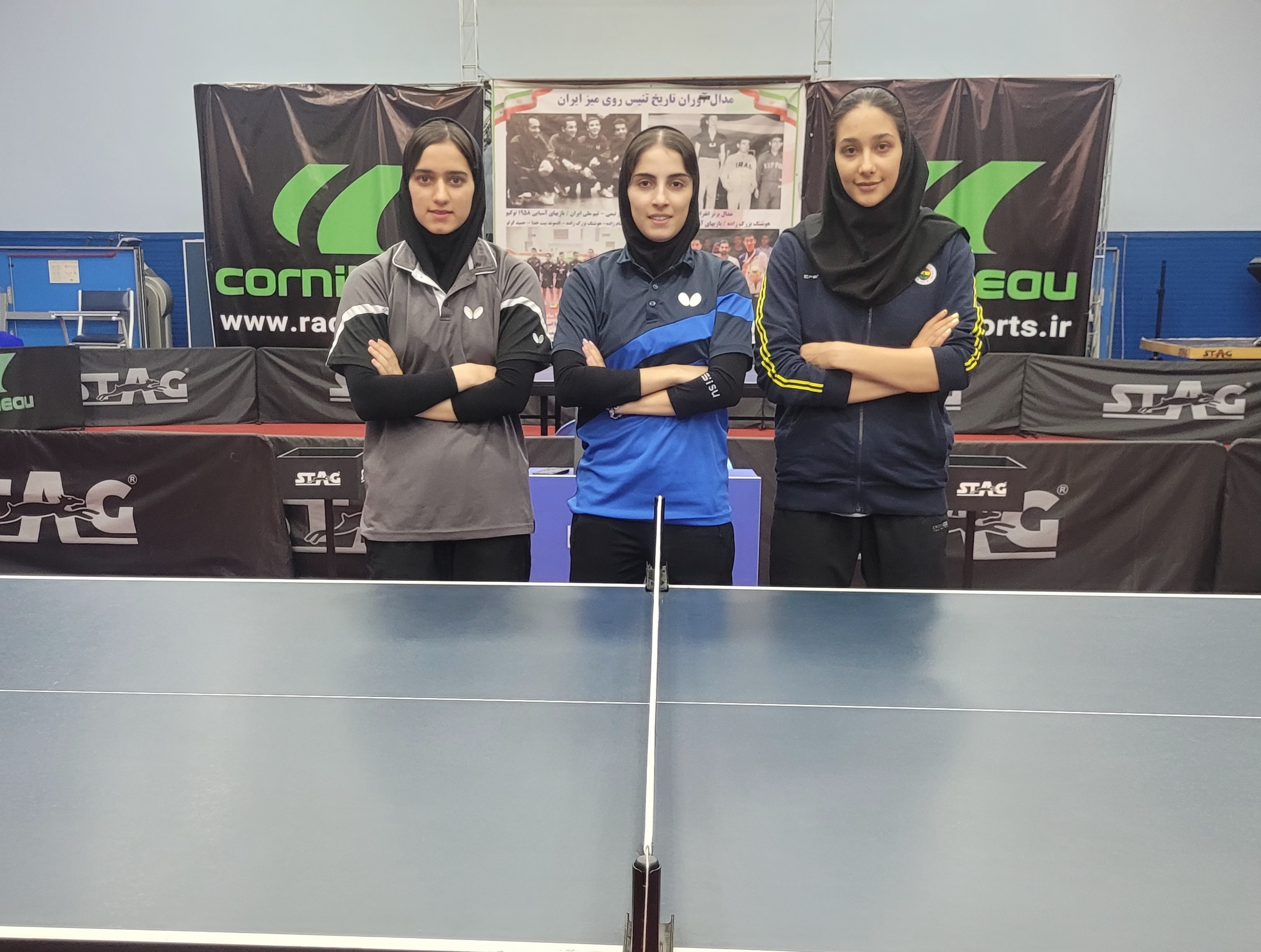 ترکیب بانوان تنیس روی میز ایران در قهرمانی آسیا ترکیب بانوان تنیس روی میز ایران در قهرمانی آسیا