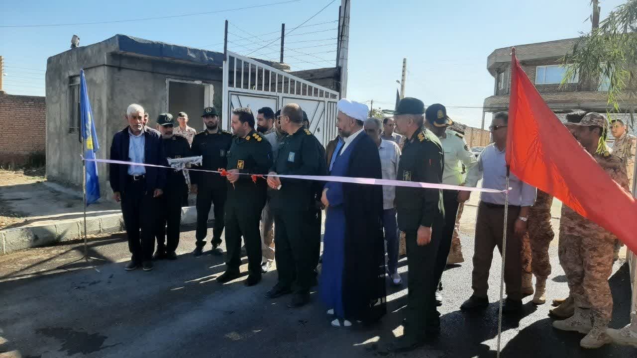 افتتاح طرح آسفالت حوزه شهید بروجردی در نقده افتتاح طرح آسفالت حوزه شهید بروجردی در نقده