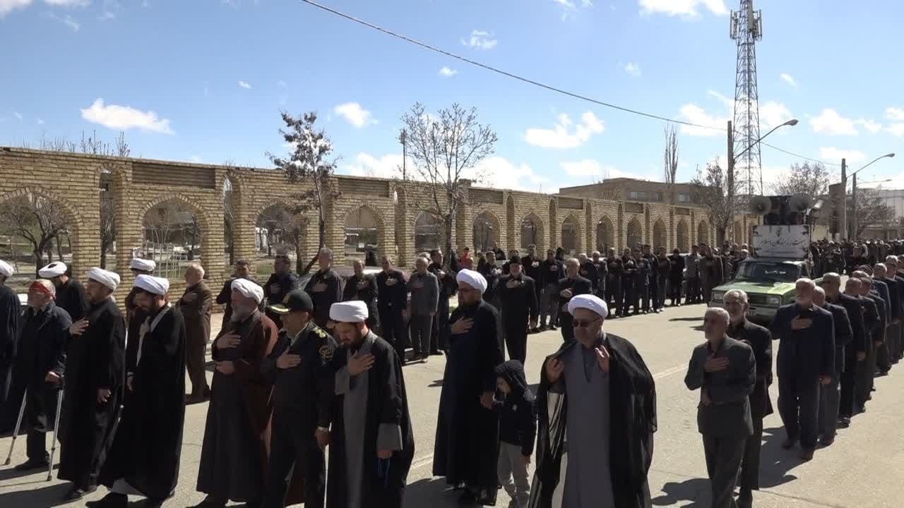 شهرستان تکاب عزادار مولای متقیان حضرت امیر المؤمنین (ع) 