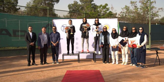 پایان تنیس ۱۰۰۰ امتیازی بانوان با قهرمانی صبا خیرمنش