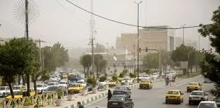 گرد و خاک میهمان کرمانشاه