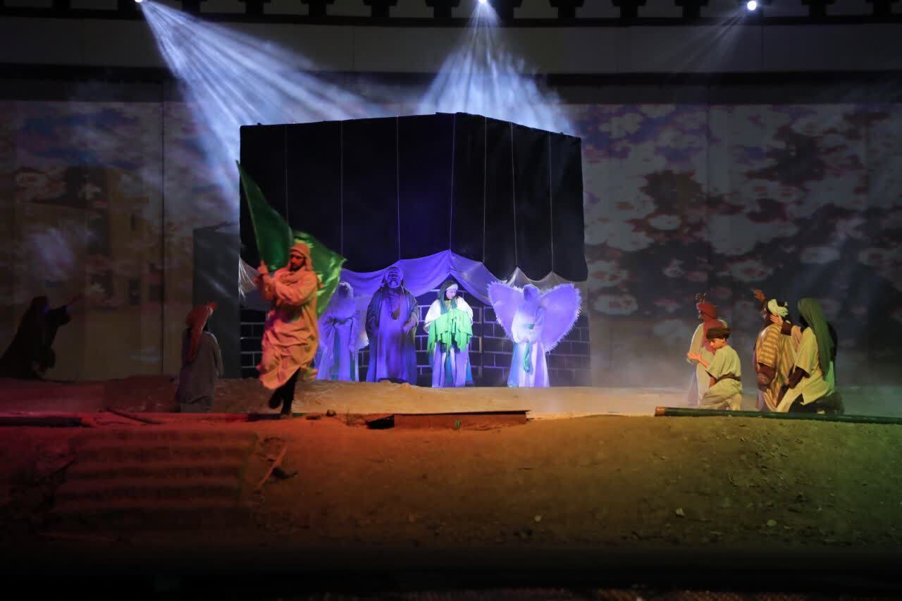 بازخوانی عدالت امام علی (ع) در نمایش غدیر با بازی هنرمندان خوزستانی