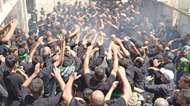 شکوه حضور عزاداران حسینی در روز تاسوعا
