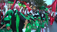 حرکت کاروان نمادین اسرای کربلا با حضور عاشقان ابا عبدالله در گرگان