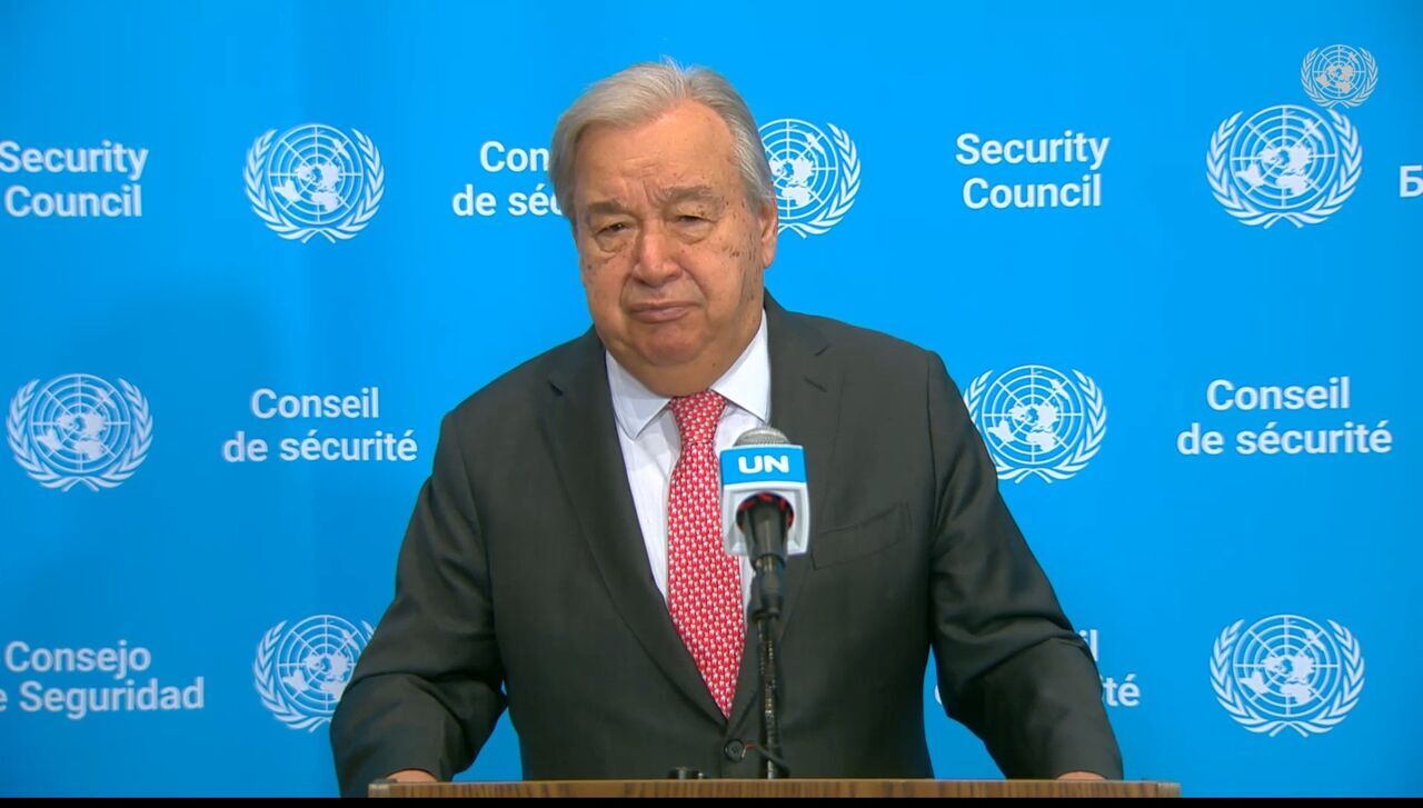 گوترش: ‌آتش‌بس دائمی و آغازی برای پایان جنگ غزه باشد