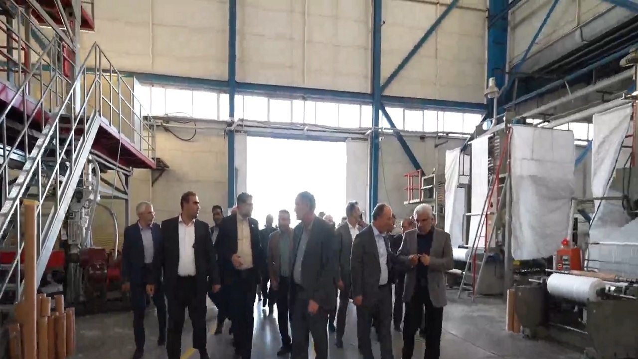 حضور اعضای کمیسیون صنایع و معادن مجلس در منطقه آزاد ارس