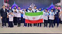 قهرمانی تیم رباتیک دانش آموزی ایران در آسیا