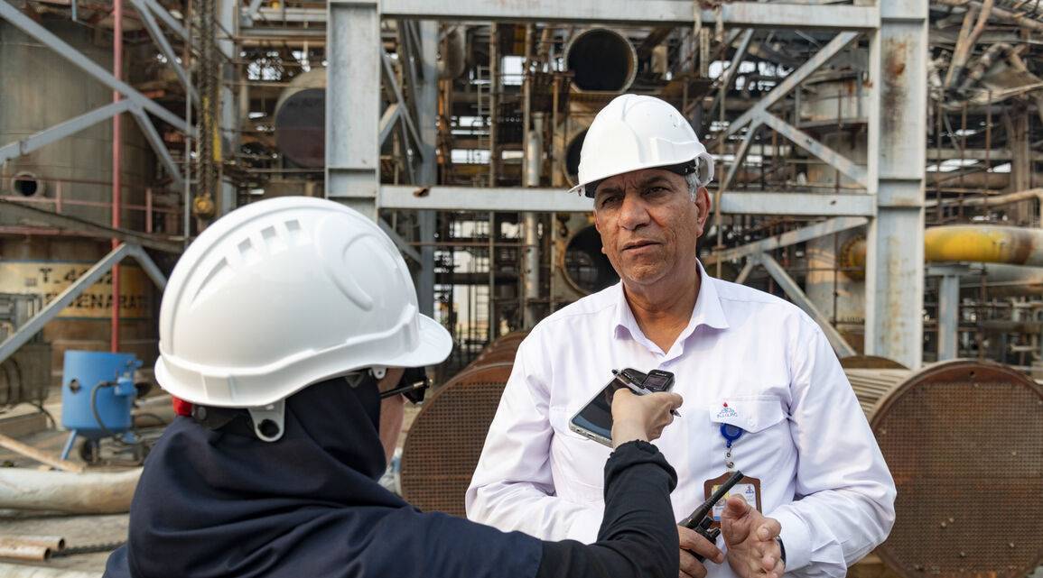 بومی سازی قطعات و تجهیزات با اتکا به توان داخلی در پالایشگاه فجر جم