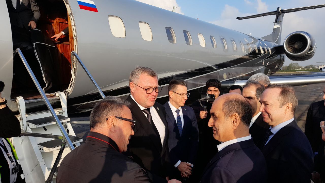 استاندار آستراخان وارد گیلان شد