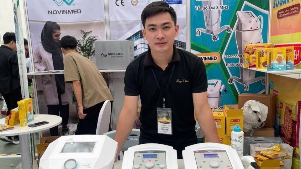 حضور فعال ایران در نمایشگاه فناوری ویتنام حضور فعال ایران در نمایشگاه فناوری ویتنام