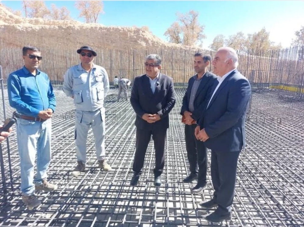 پیشرفت مطلوب ۵۰ درصدی احداث مخزن ۱۵ هزار مترمکعبی یاسوج