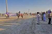 نخستین همایش سوارکاری در هیرمند