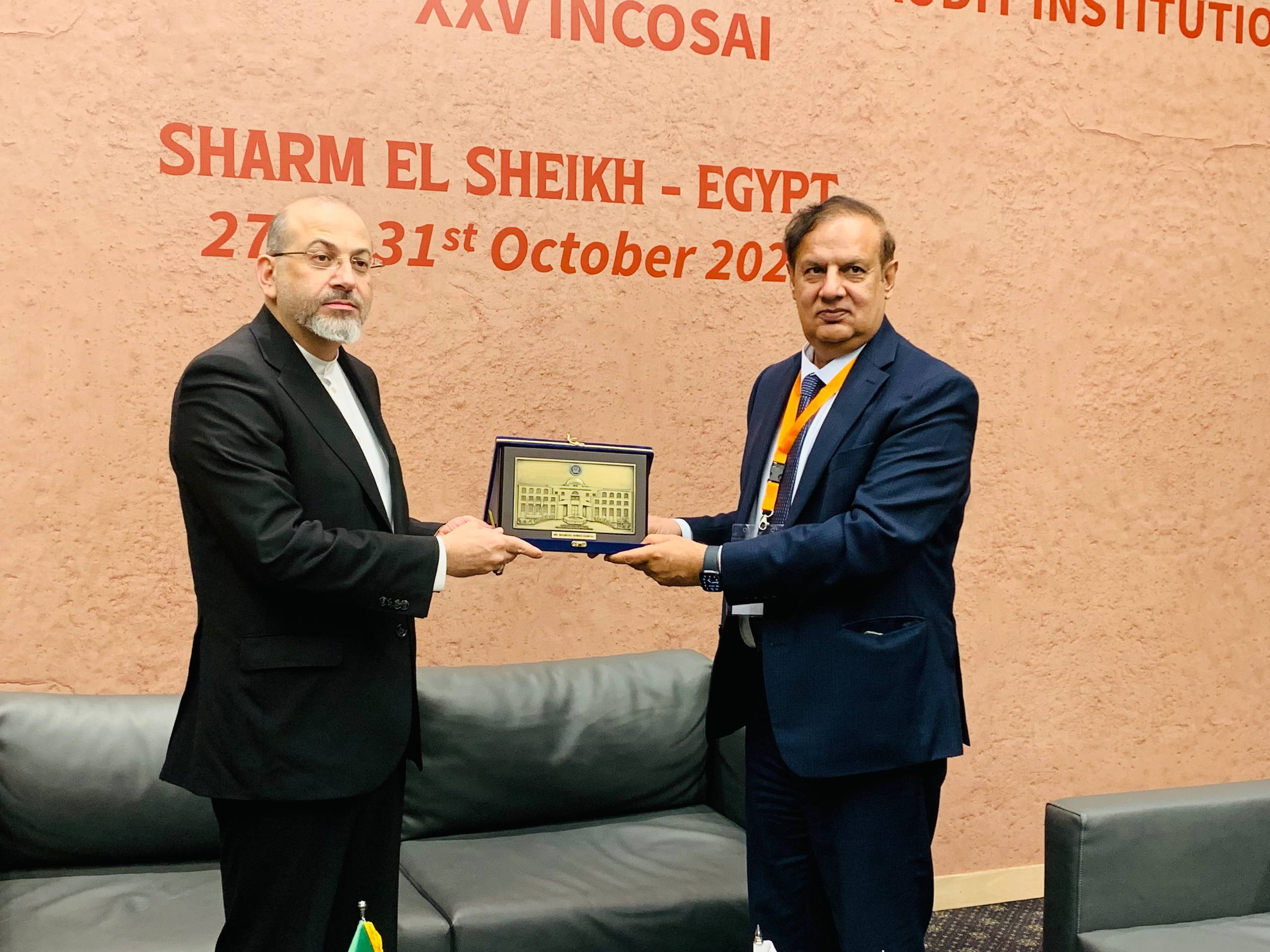 دیدارهای دوجانبه در حاشیه مجمع عمومی اینتوسای در شرمالشیخ دیدارهای دوجانبه در حاشیه مجمع عمومی اینتوسای در شرمالشیخ