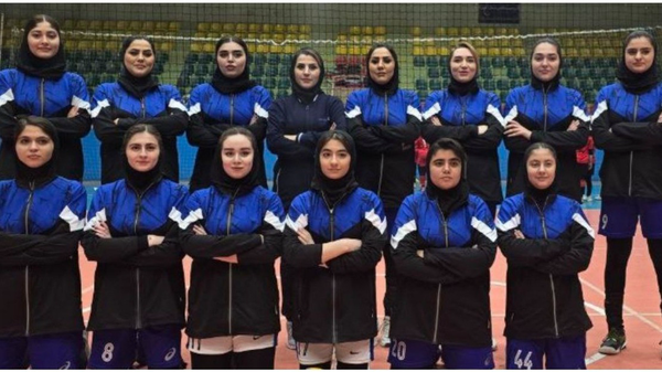 حضور تیم والیبال بانوان شهرداری اردبیل در لیگ کشوری