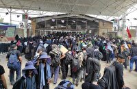 ۶.۵ میلیون عبور از مرز مهران در هشت ماهه امسال