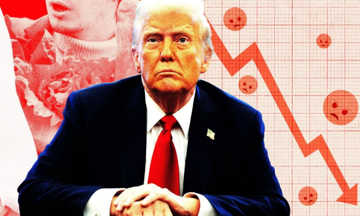 همه مؤسسات نظرسنجی کاهش محبوبیت ترامپ را گزارش کردند