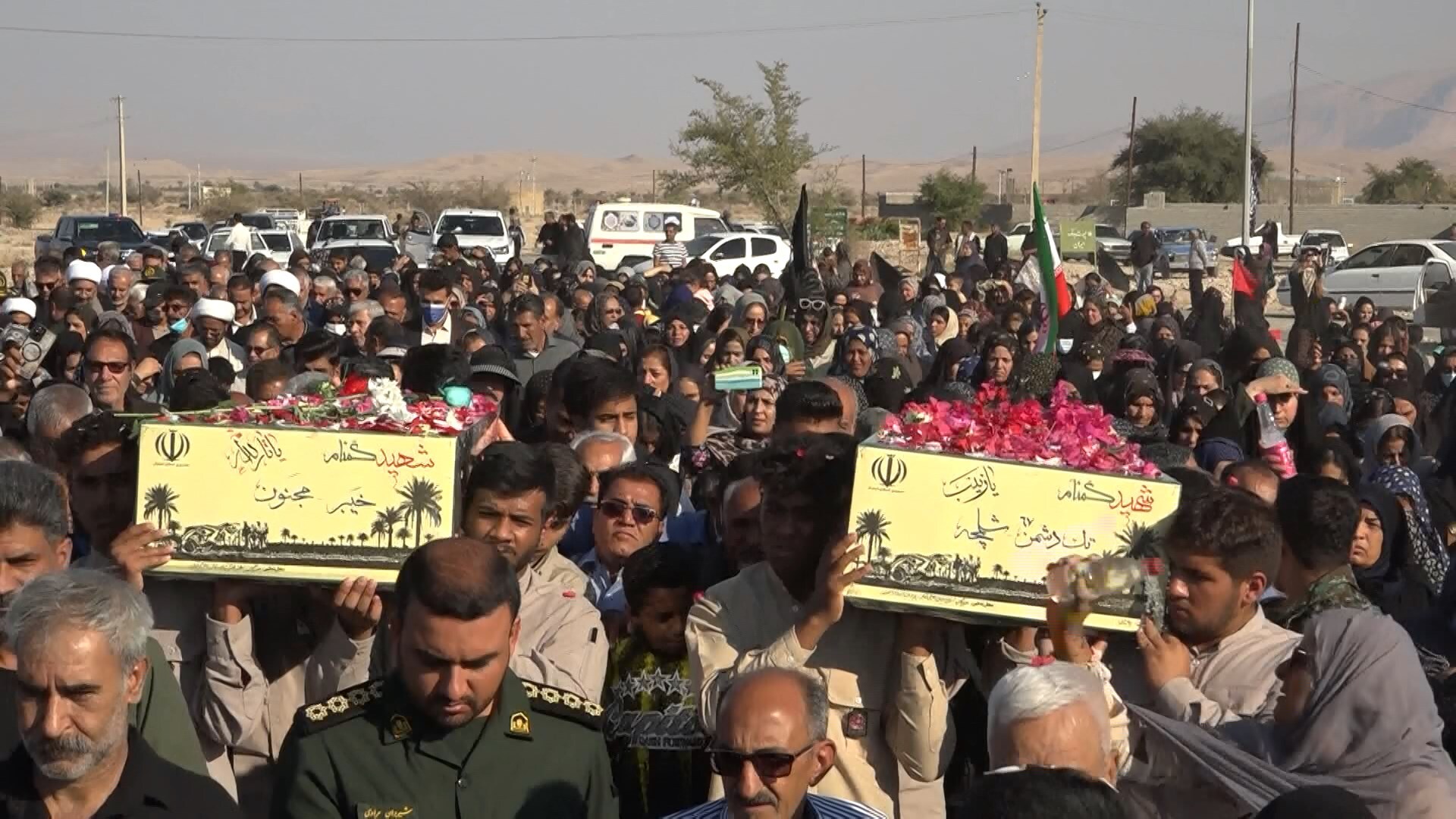 شهرستان حاجی‌آباد میزبان دو شهید گمنام بود