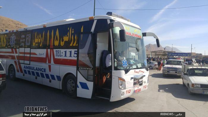 امدادرسانی گروههای امدادی اردبیل به زلزله زدگان کرمانشاه