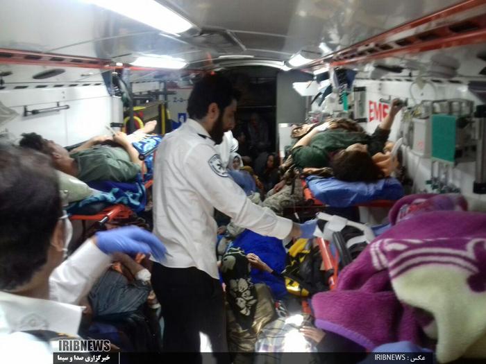 امدادرسانی گروههای امدادی اردبیل به زلزله زدگان کرمانشاه